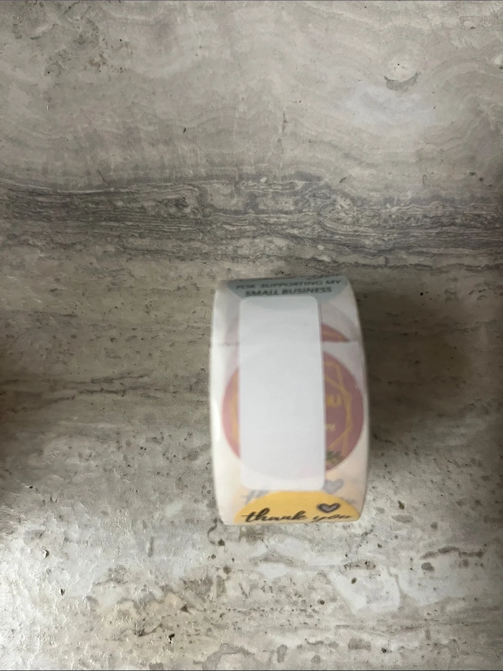 500 Assorted Thank You Sticker Rolls